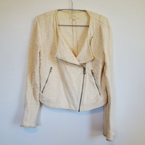 Lou & Grey Lace Motor Jacket